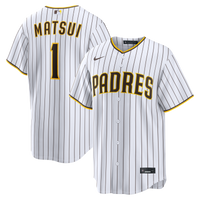 San Diego Padres Yuki Matsui White Home Replica Jersey