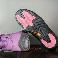 High Top Sneakers, Pink Gray Colorway, Lace Up Design, Casual Gift for Sneaker Fans