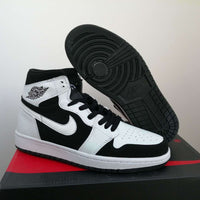 Sneakers, Black White Colorway, Lace Up Design, Casual Gift for Sneaker Fans