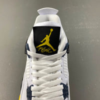 Low Top Sneakers, White Black Yellow Colorway, Lace Up Design, Casual Gift for Sneaker Fans