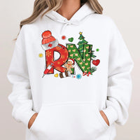 Registered Nurse Holiday Hoodie, Christmas RN Nurse Hoodie, Medical Worker Sweatshirt, Nursing Student Pullover Hoodie, Nurse Xmas Present