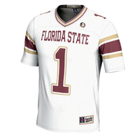 #1 Florida State Seminoles Football Jersey - White