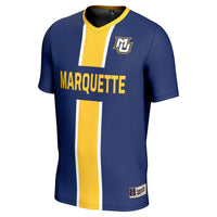 Marquette Golden Eagles NIL Pick-A-Player Soccer Jersey - Navy