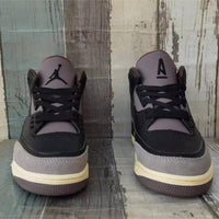 Low Top Sneakers, Black Colorway, Lace Up Design, Casual Gift for Sneaker Fans
