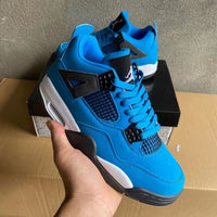 Low Top Sneakers, Blue Black Colorway, Lace Up Design, Casual Gift for Sneaker Fans