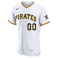 Pittsburgh Pirates White Home Authentic Custom Jersey