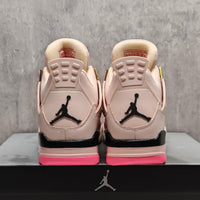 Mid Top Sneakers, Beige Pink Colorway, Lace Up Design, Casual Gift for Sneaker Fans