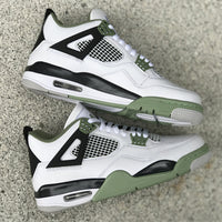 Sneakers, White Green Colorway, Lace Up Design, Casual Gift for Sneaker Fans