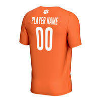 Clemson Tigers Pick-A-Player NIL Lightweight Soccer Jersey - Orange