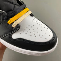 High Top Sneakers, White Black Blue Colorway, Lace Up Design, Casual Gift for Sneaker Fans