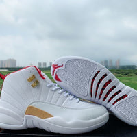 Basketball Shoes, White Gold Colorway, Lace Up Design, Casual Gift for Shoe Lovers