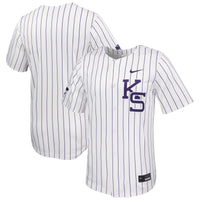White Kansas State Wildcats Limited Baseball Jersey
