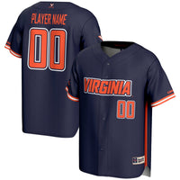 Virginia Cavaliers NIL Pick-A-Player Lightweight Baseball Jersey - Navy