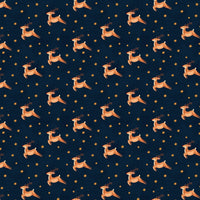 Festive Reindeer Gift Wrap, Starlit Reindeer Christmas Wrapping Paper, Winter Starlit Wrapping Paper, Holiday Deer Present Paper, Xmas Wrap
