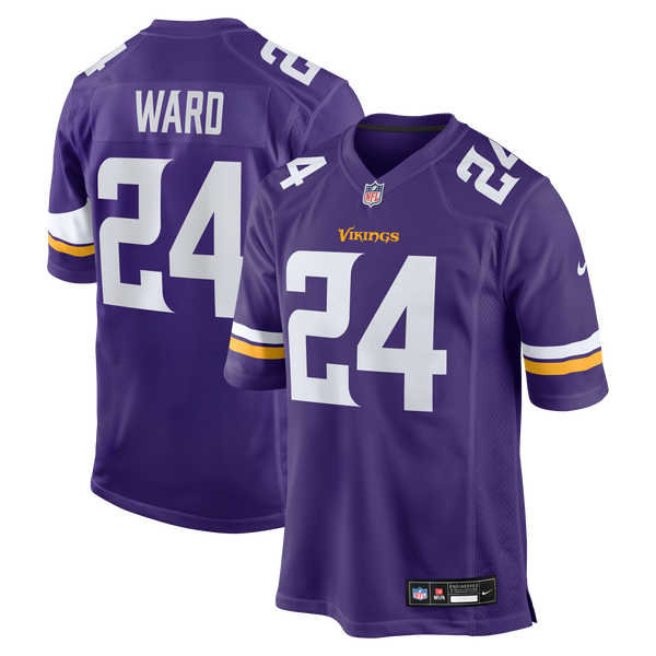Minnesota Vikings Jay Ward Purple Team Game Jersey