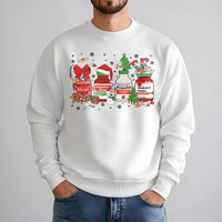 Medical Medication Jar Holiday Sweater, Christmas Nurse Sweatshirt, Humorous RN ICU Crewneck Sweatshirt, Healthcare Worker Christmas Present