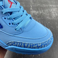 Low Top Sneakers, Blue Colorway, Lace Up Design, Casual Gift for Sneaker Fans