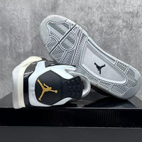 Mid Top Sneakers, Gold Colorway, Lace Up Design, Casual Gift for Sneaker Fans
