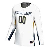 Notre Dame Fighting Irish NIL Lightweight Volleyball Jersey - White