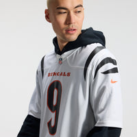 Cincinnati Bengals Joe Burrow White Game Jersey