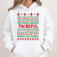 Iconic Holiday Movie Rant Sweatshirt, Humorous Christmas Quote Hoodie, Retro Humorous Xmas Party Pullover, Humorous Christmas Present for Adults