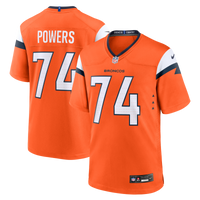 Denver Broncos Ben Powers Orange Team Game Jersey