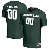 Michigan State Spartans NIL Pick-A-Player Soccer Jersey - Green