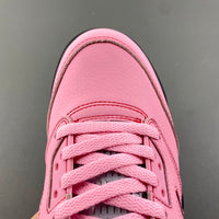 Low Top Sneakers, Pink Colorway, Lace Up Design, Casual Gift for Sneaker Fans