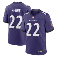 Baltimore Ravens Derrick Henry Purple Team Game Jersey