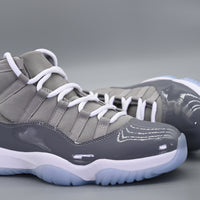 Sneakers, Gray Colorway, Lace Up Design, Casual Gift for Sneaker Fans
