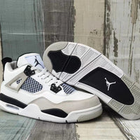 Sneakers, Light Gray White Colorway, Lace Up Design, Casual Gift for Sneaker Fans
