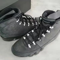 Retro Sneakers, Black Colorway, Lace Up Design, Casual Gift for Sneaker Fans