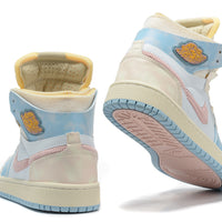 Sneakers, Pink Colorway, Lace Up Design, Casual Gift for Sneaker Fans