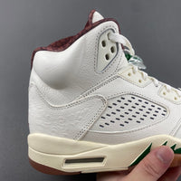 Low Top Sneakers, White Red Green Sail Colorway, Mismatched Colorway, Lace Up Design, Casual Gift for Sneaker Fans