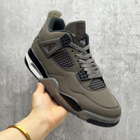 Mid Top Sneakers, Brown Colorway, Lace Up Design, Casual Gift for Sneaker Fans