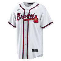 Atlanta Braves Greg Maddux White Home Retired Player Replica Jersey