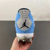 Retro Low Top Sneakers, Blue Colorway, Lace Up Design, Casual Gift for Sneaker Fans