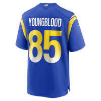 Los Angeles Rams Jack Youngblood Royal Game Retired Player Jersey