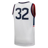 #32 UConn Huskies Replica Basketball Jersey - White