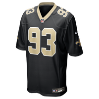 New Orleans Saints Nathan Shepherd Black Game Jersey