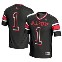 #1 Ball State Cardinals Football Jersey - Black