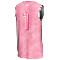 #1 Florida Gators Lightweight Basketball Fashion Jersey - Pink