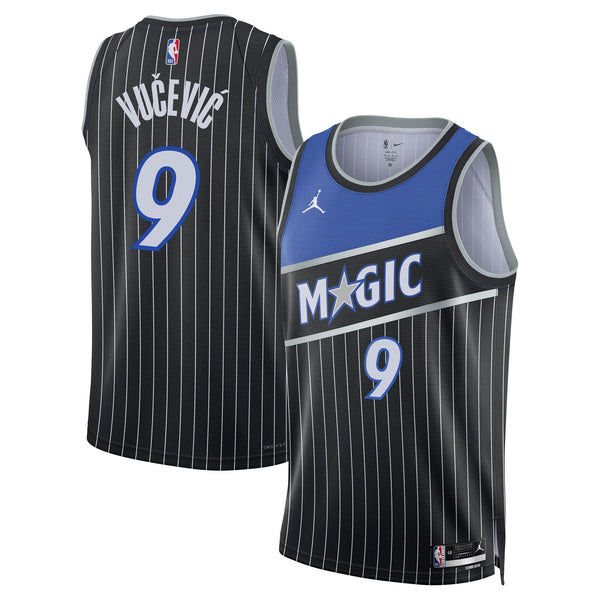 Orlando Magic Statement Edition Jersey - Black - Nikola Vučević