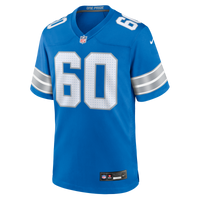 Detroit Lions Graham Glasgow Blue Team Game Jersey