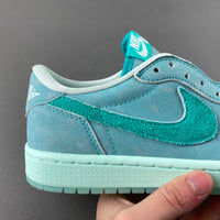 Low Top Sneakers, Blue Colorway, Lace Up Design, Casual Gift for Sneaker Fans