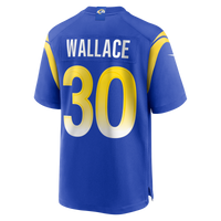 Los Angeles Rams Josh Wallace Royal Game Jersey