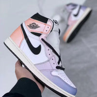 Low Top Sneakers, White Pink Colorway, Lace Up Design, Casual Gift for Sneaker Fans