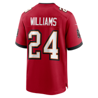 Tampa Bay Buccaneers Cadillac Williams Red Game Retired Player Jersey