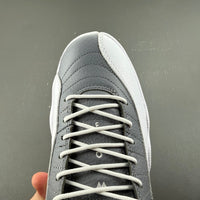 High Top Sneakers, White Gray Colorway, Lace Up Design, Casual Gift for Sneaker Fans