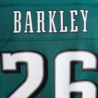 Philadelphia Eagles Saquon Barkley Midnight Green Team Game Jersey